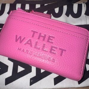 Marc Jacobs Vibrant Pink Wallet